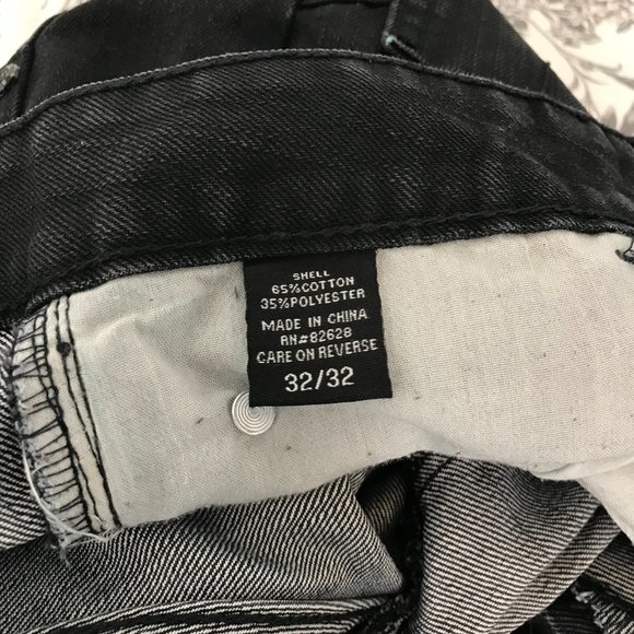 🚄Aggravated Mentality Men's Jeans | Black | Size 32W x 32L - Picture 10 of 16